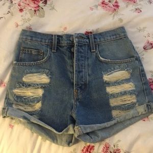 Carmar denim shorts